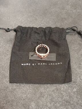 Marc by Marc Jacobs Rose Gold Braided Band Ring